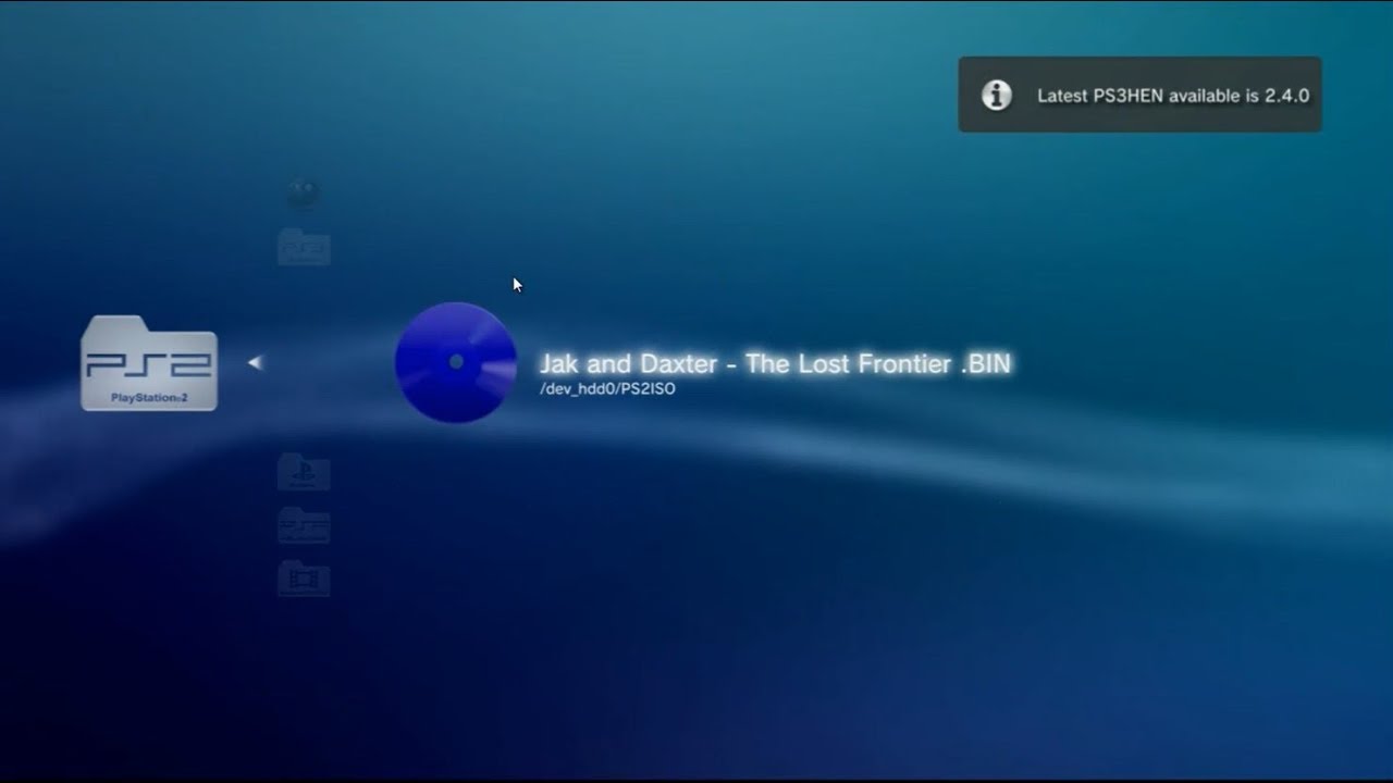 TUTO FR JOUER AUX JEUX PS2 SUR PS3 HEN