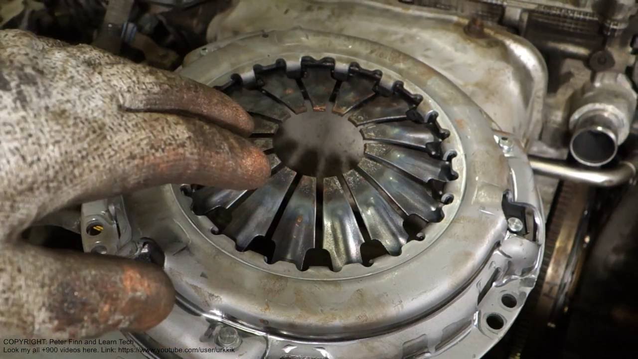 P4of4 How to replace clutch Toyota Camry 2.4 VVT-i. Part 4/4. Years 2002 to 2012
