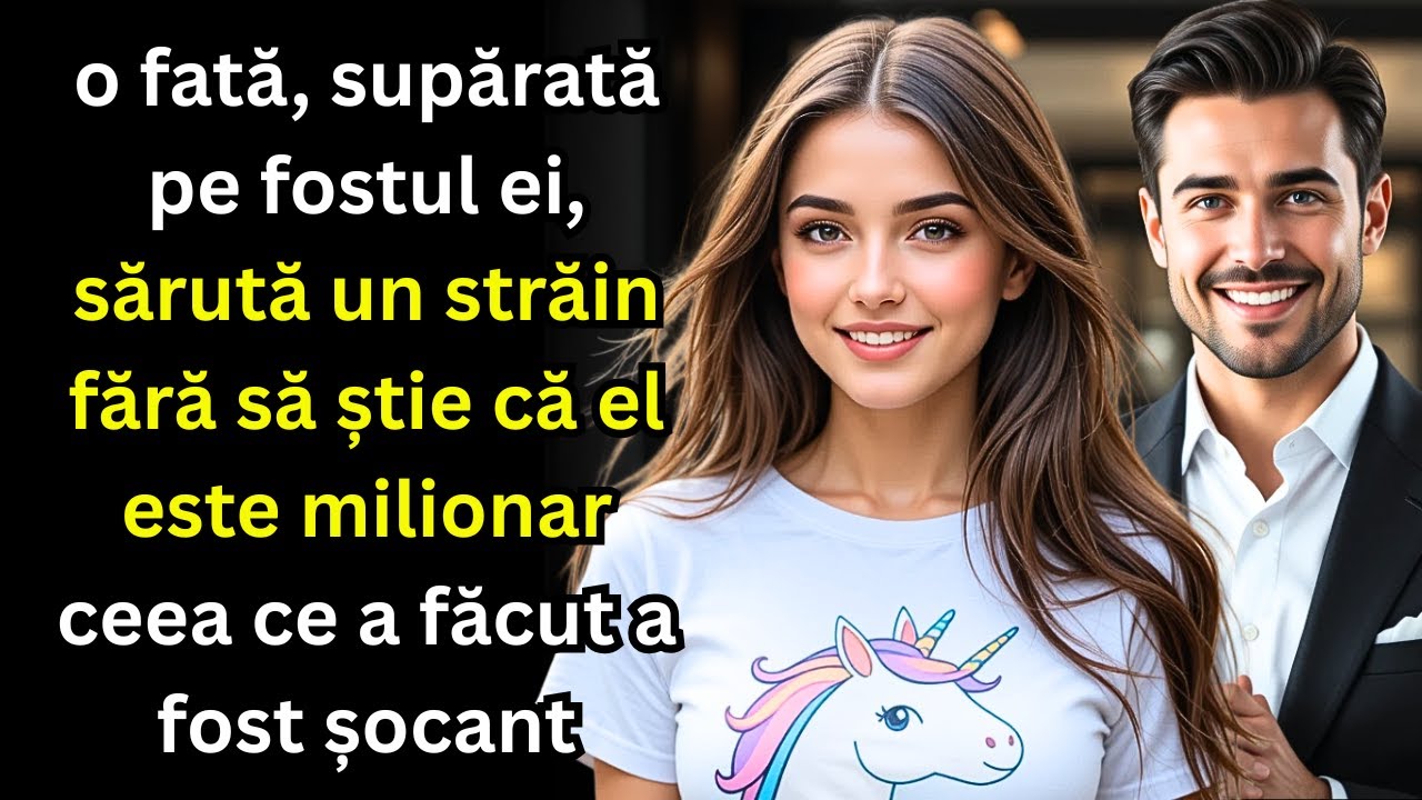 O FATĂ, ENERVATĂ PE EX, SĂRUTĂ UN STRĂIN FĂRĂ SĂ ȘTIE CĂ E MILIONAR—CE A FĂCUT A FOST ȘOCANT