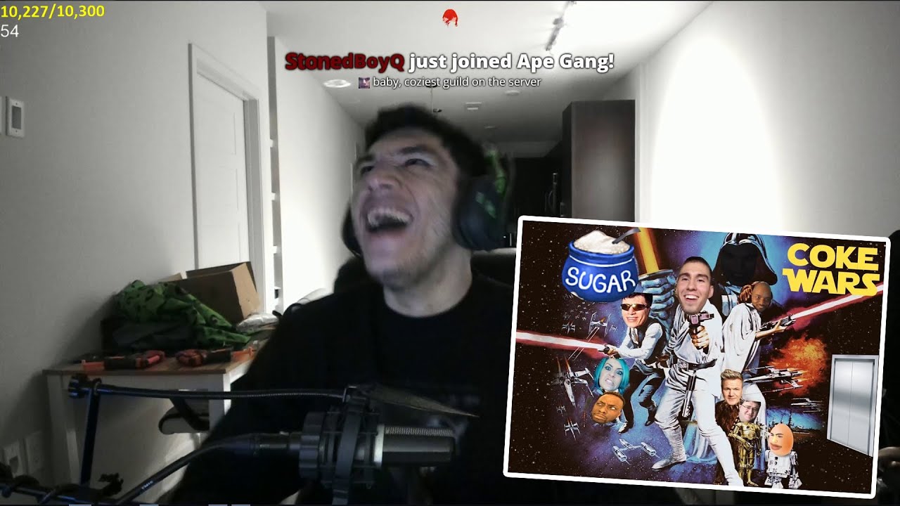 TRAINWRECKSTV REACTS TO COKE WARS EPISODE 1
