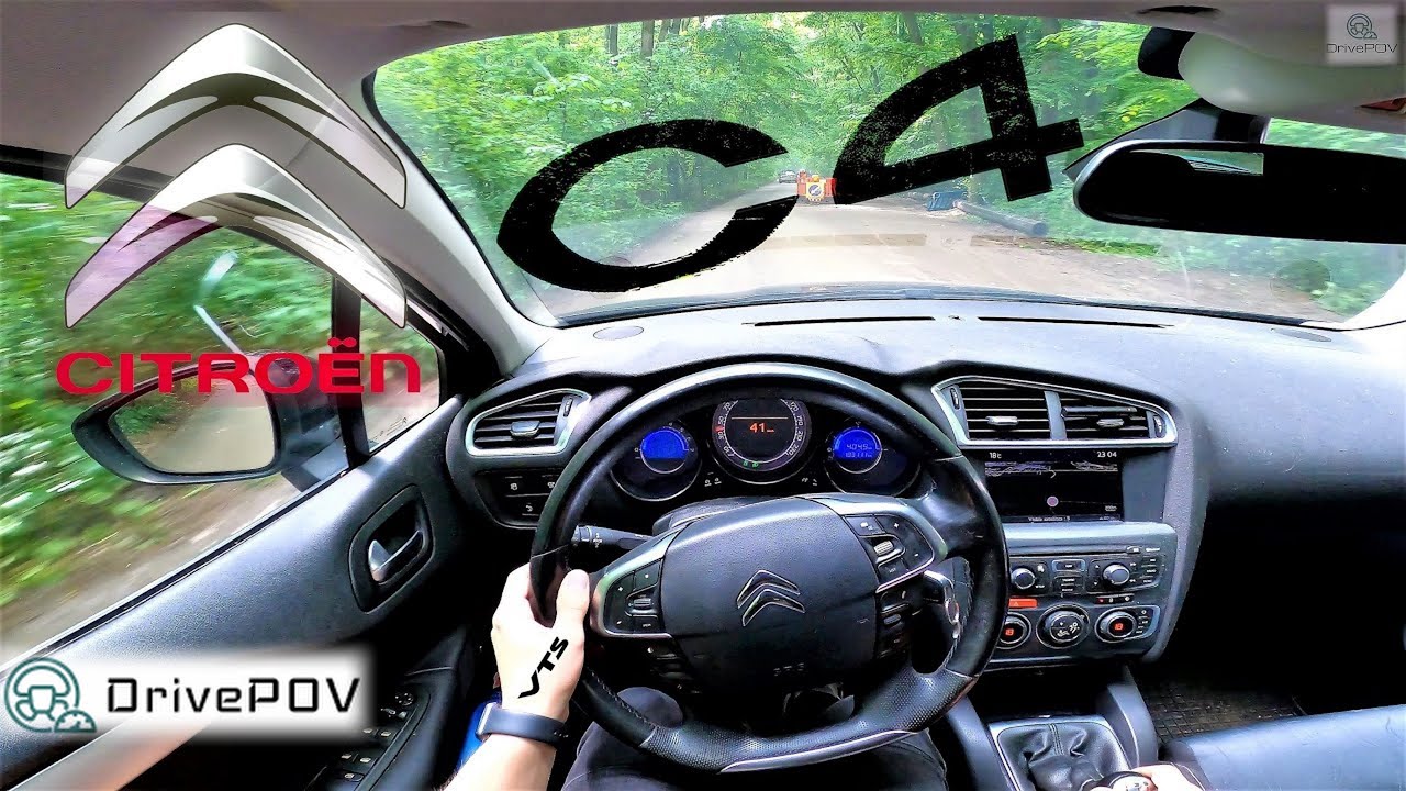 Citroen C4 Hatchback 1.6 HDi 2014 | 92HP-230NM | POV TEST DRIVE, POV ACCELERATION, REVIEW |