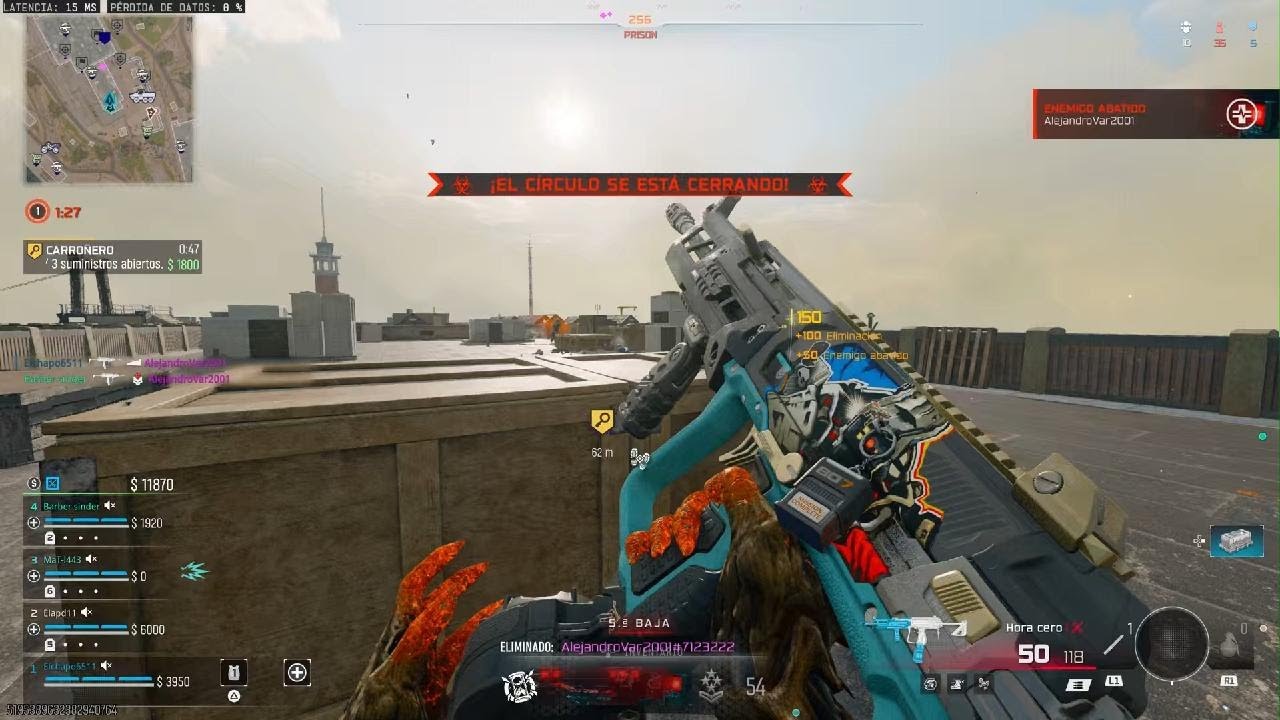 Buen juego pero mala definición al último 😅 #warzone 