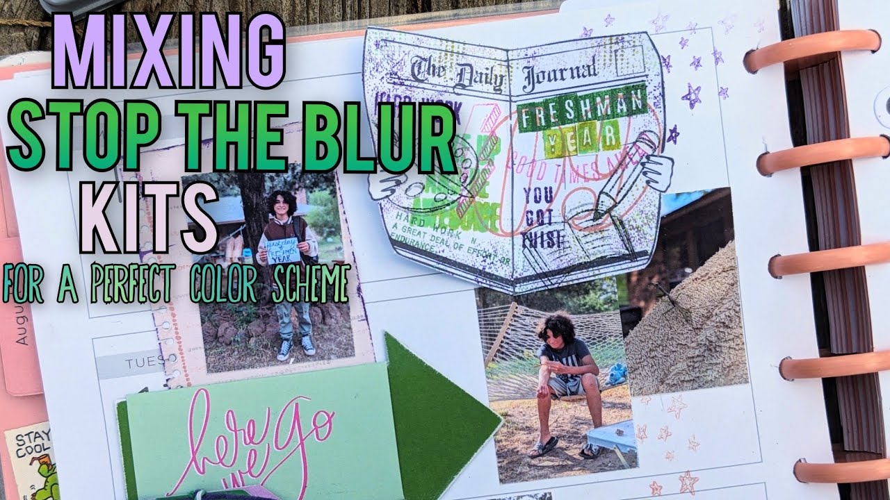 Mixing Stop The Blur kits for a Perfect Color Scheme