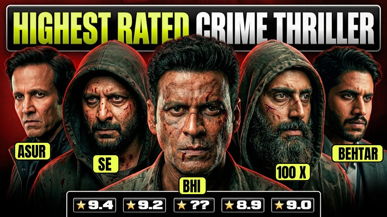 Best Indian Crime Thriller Web Series | Top 10 You Haven't Seen Yet 2026