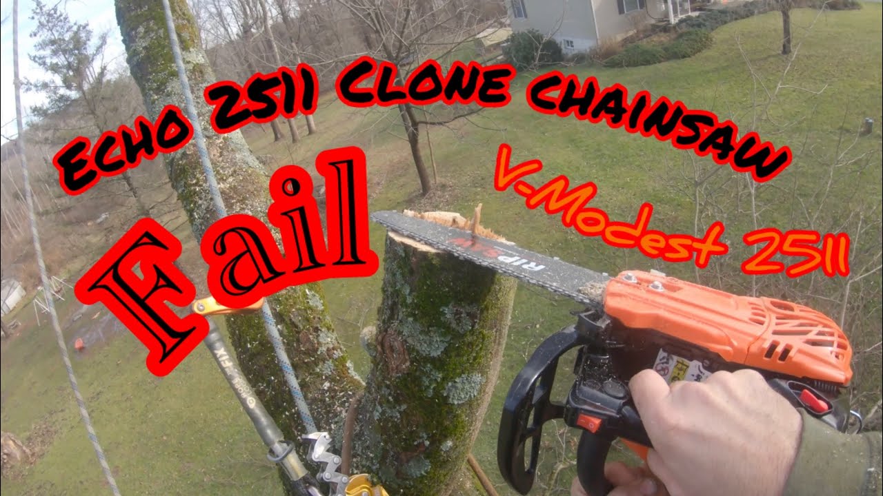 V-Modest 2511 Top Handle Chainsaw - Echo 2511 Clone Chainsaw - First Impressions