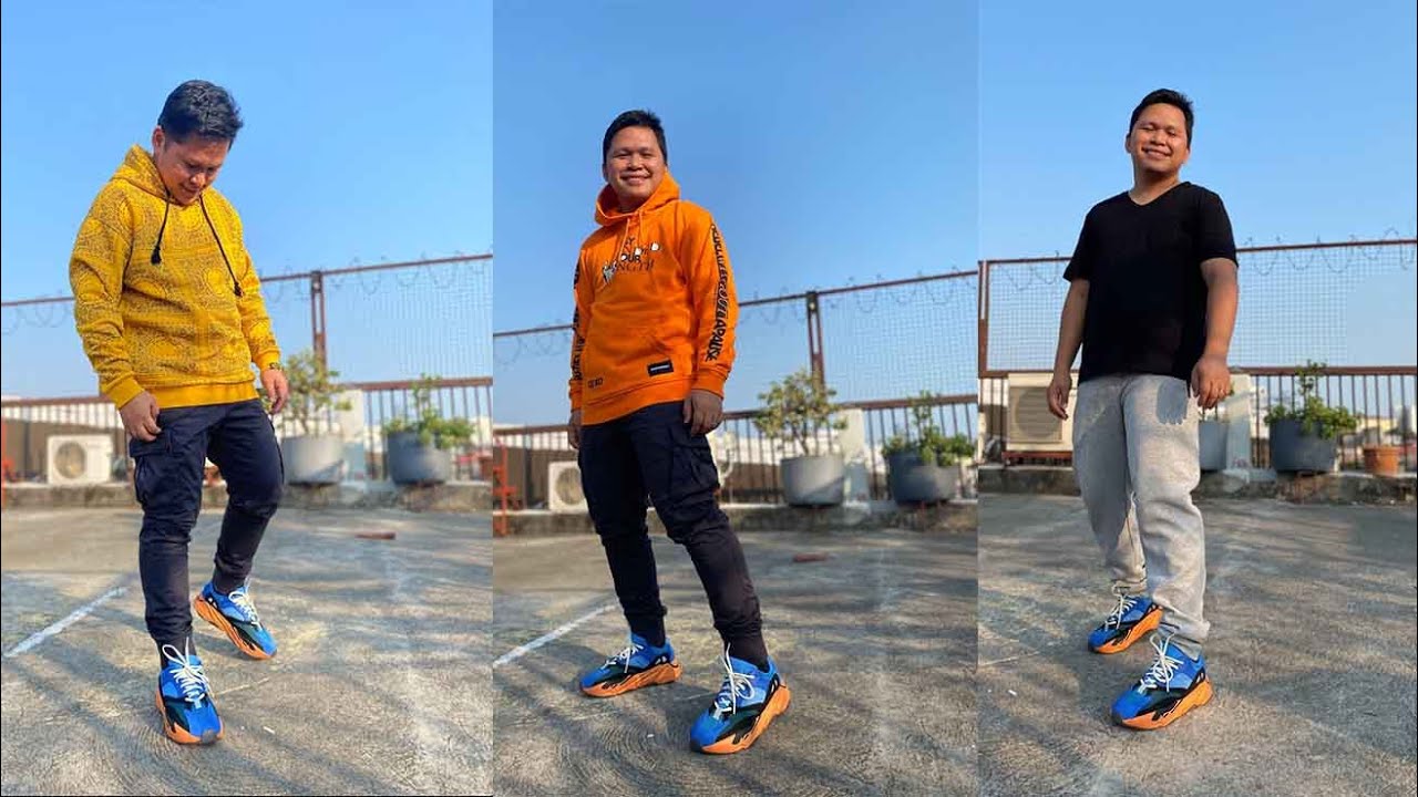 HOW TO STYLE ADIDAS YEEZY 700 V1 BRIGHT BLUE