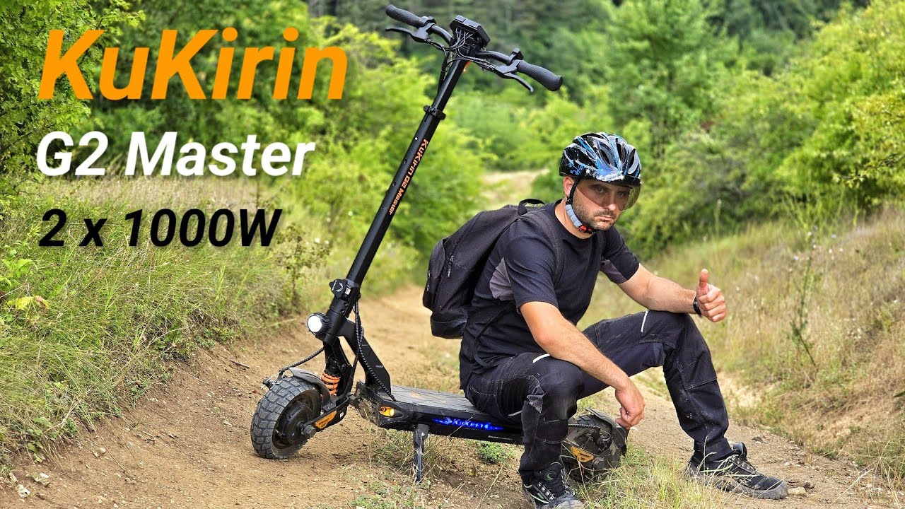 KuKirin G2 Master 2000W e-Scooter Capability and Full Unboxing Video