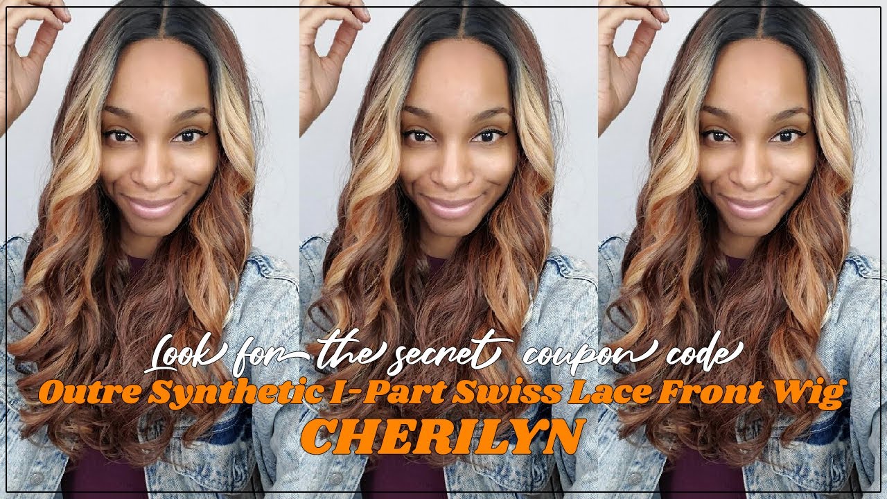 Glamourtress | Outre Synthetic I-Part Swiss Lace Front Wig - CHERILYN