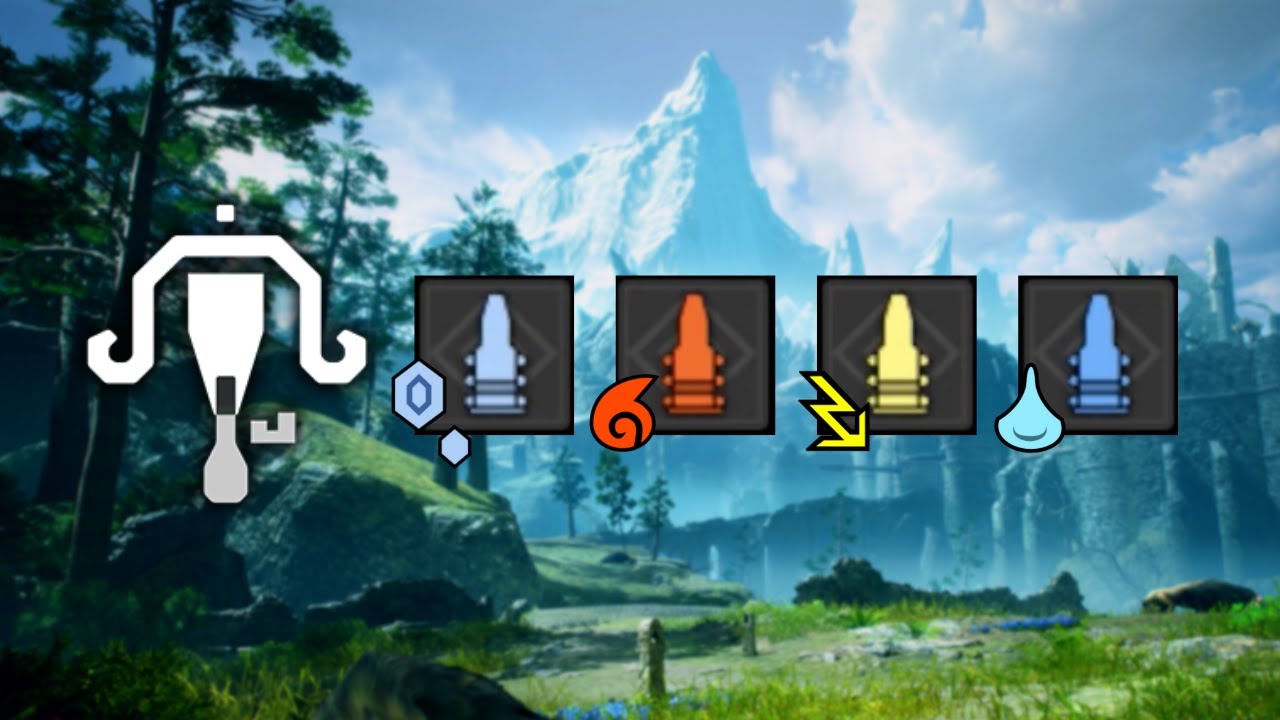 Pierce Elemental LBG Build Template Set Monster Hunter Rise Sunbreak
