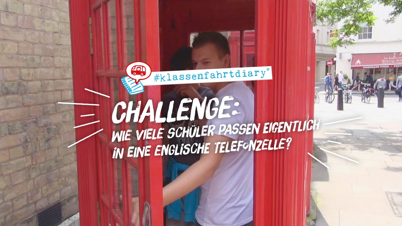 Telefonzellen-Challenge | Klassenfahrt London | #klassenfahrtdiary | HEROL&Eacute; Klassenfahrten