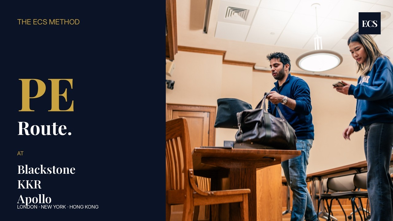 What I Told an Imperial Student About Breaking Into Private Equity