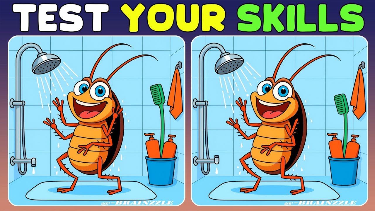 Spot the 3 differences | Super Challenge brain cracker with solutions!