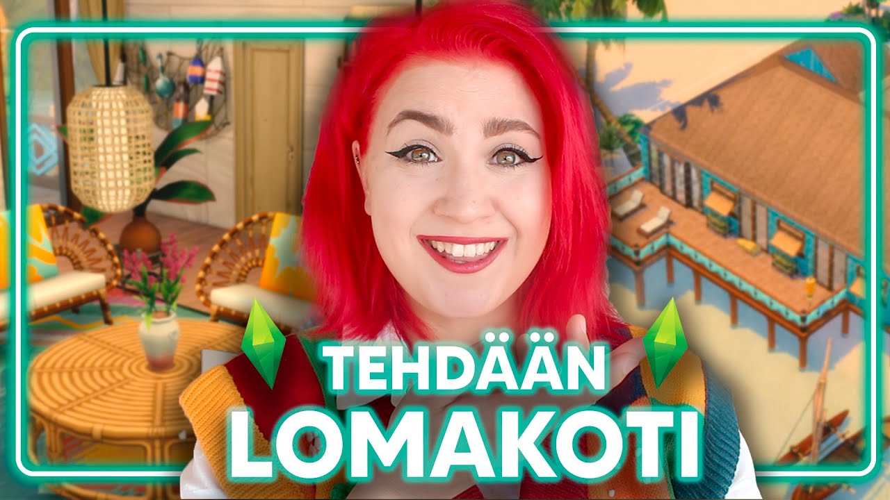 Rakennetaan lomakoti saarelle | SIMS 4