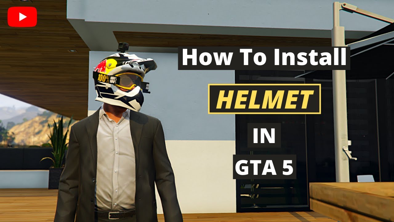How To Install Helmet In GTA 5 | Install Airoh Aviator Mod | Easy Method