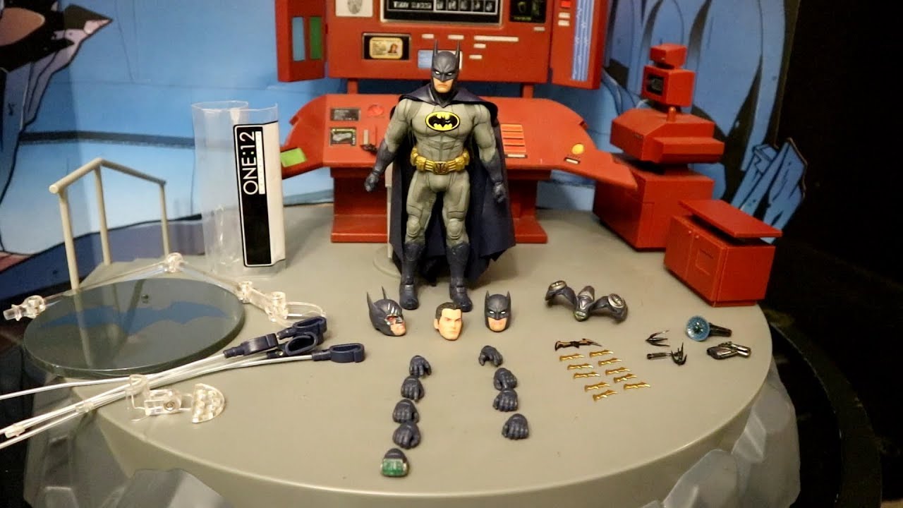 Mezco PX Exclusive Sovereign Knight Batman Blue Grey 1:12 Action Figure Review & Comparison