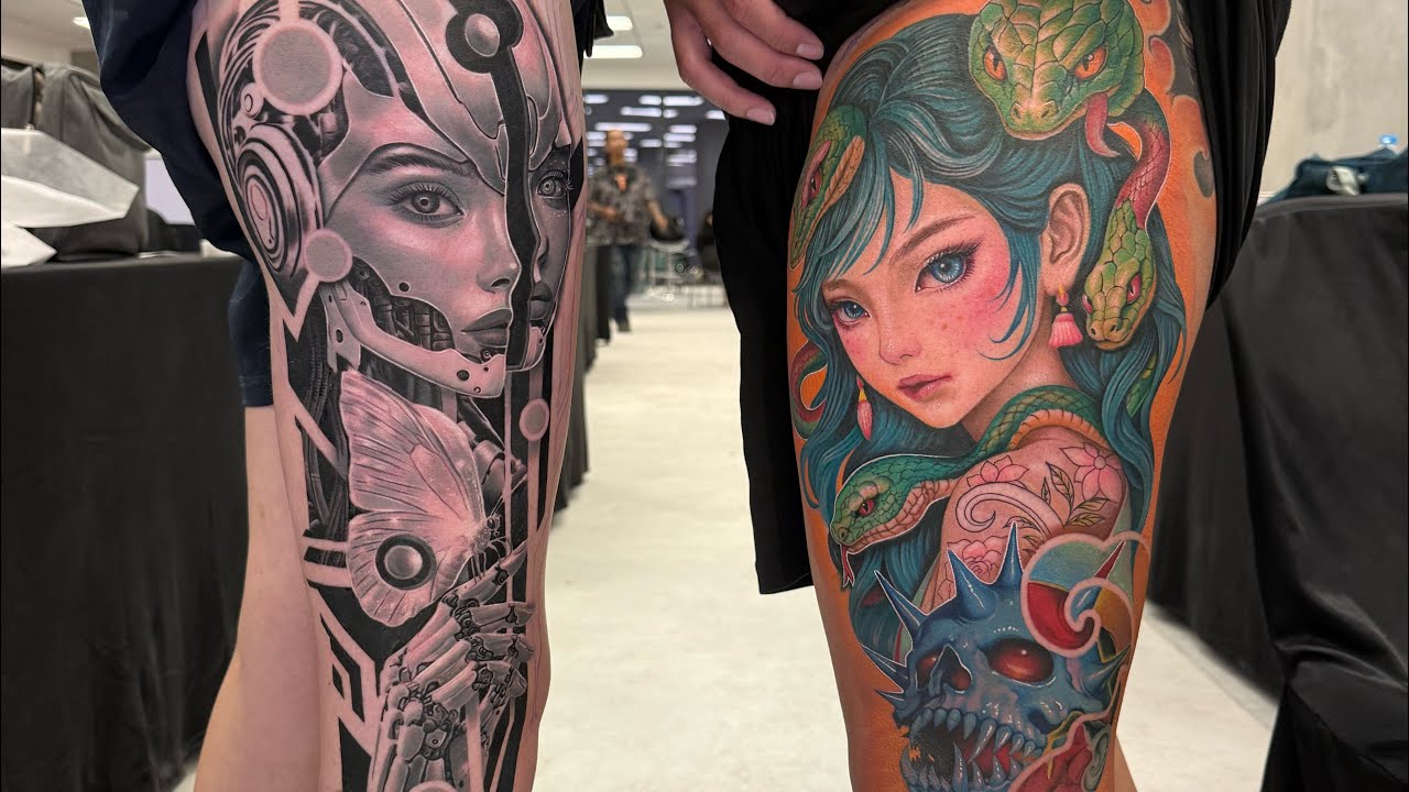 Tattoo shop in Bangkok: Tight tattoo ink