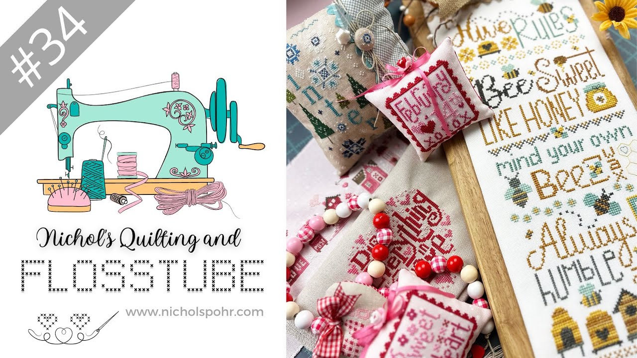 Flosstube 34 | Lots of Finishing