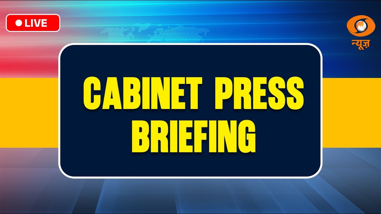 LIVE: Cabinet Press Briefing | Key Decisions & Announcements