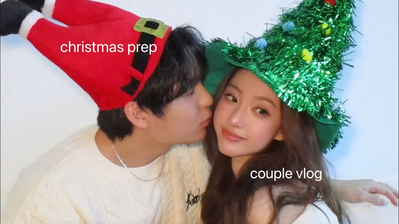 Our First Christmas Prep 🎄 | Chinese–Korean Couple