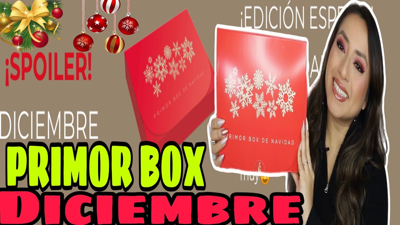 PRIMOR BOX DICIEMBRE! LA ÚLTIMA DEL AÑO 🤩NO TE LO PIERDAS🎉UNBOXING