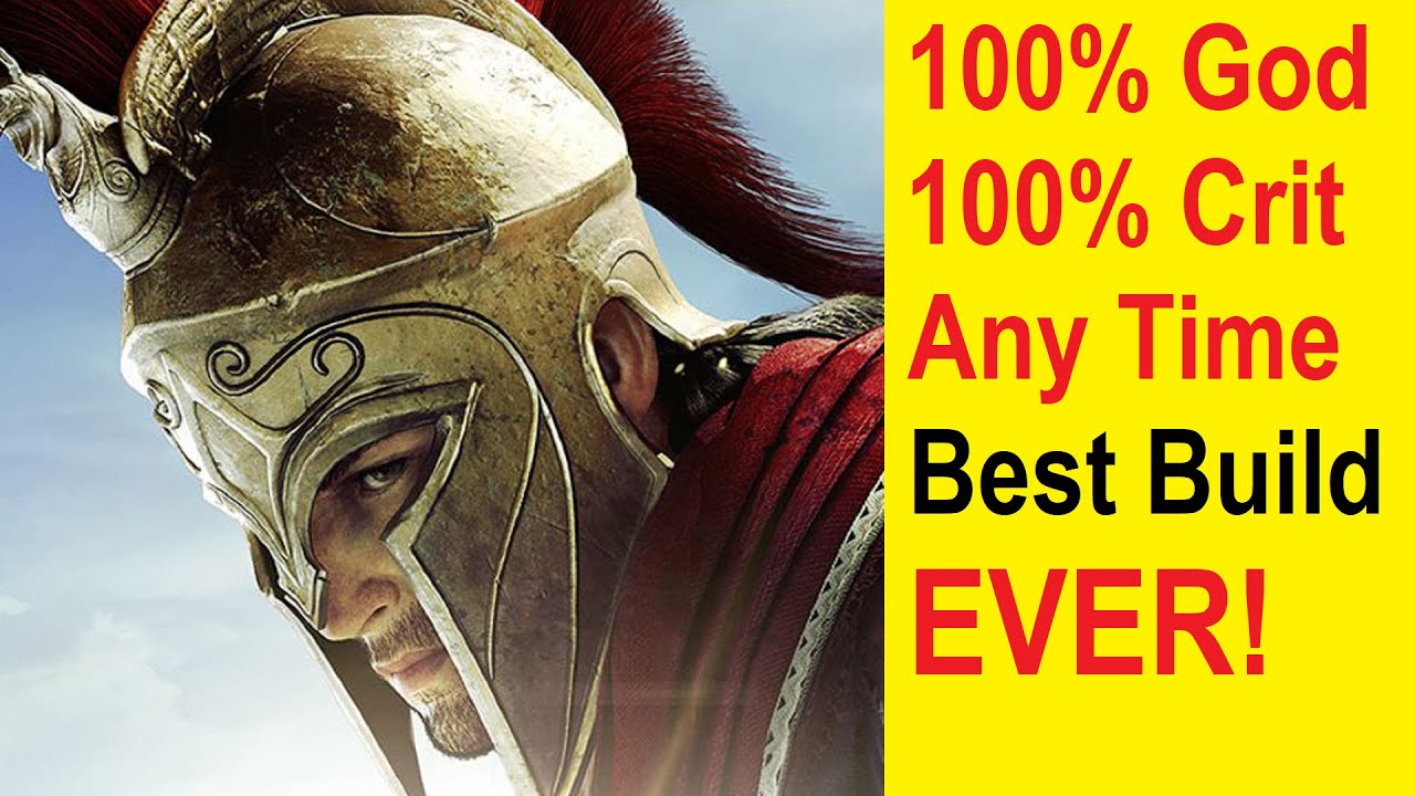Assassins Creed Odyssey - Best Build EVER! - 100% Crit at any Health - 100% Godmode - Hybrid Build