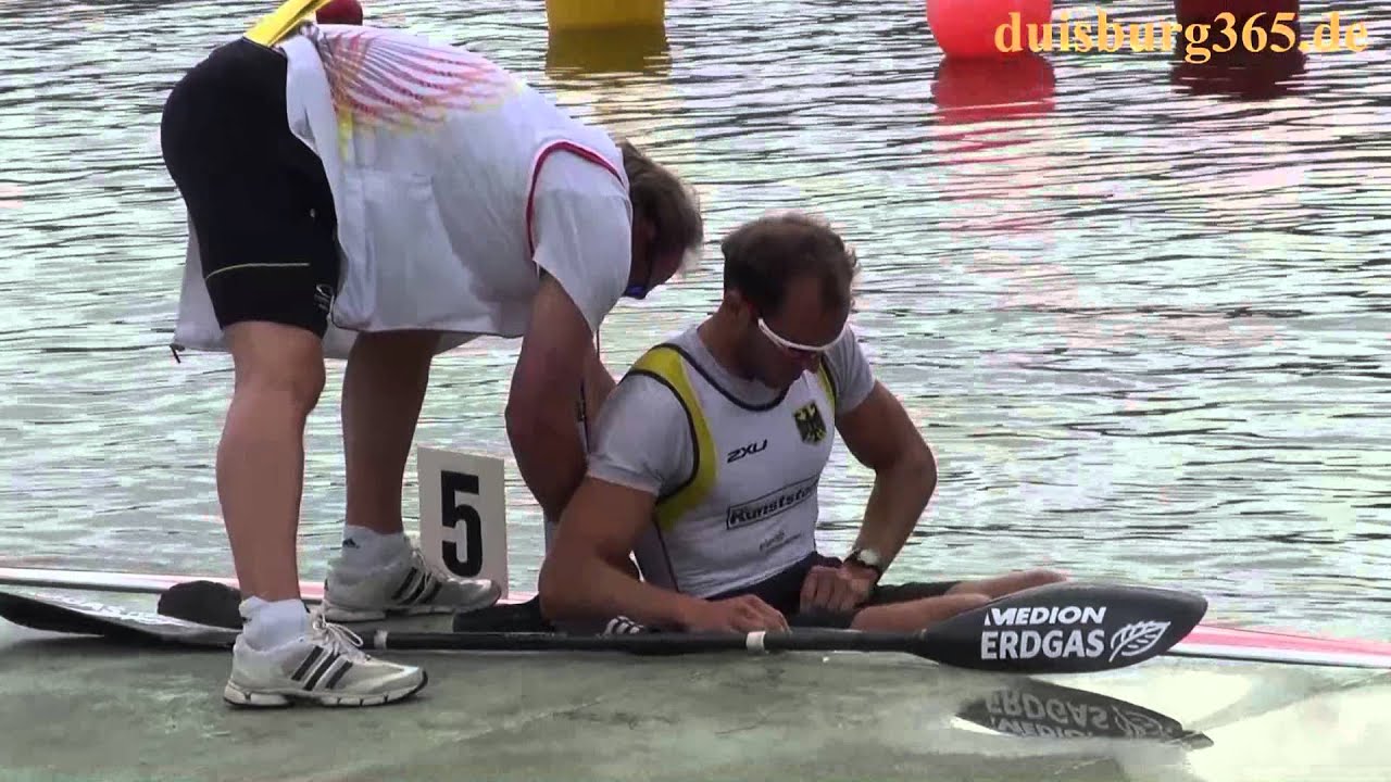 Kanu WM 2013 Duisburg - Max Hoff auf dem Weg zum Titel