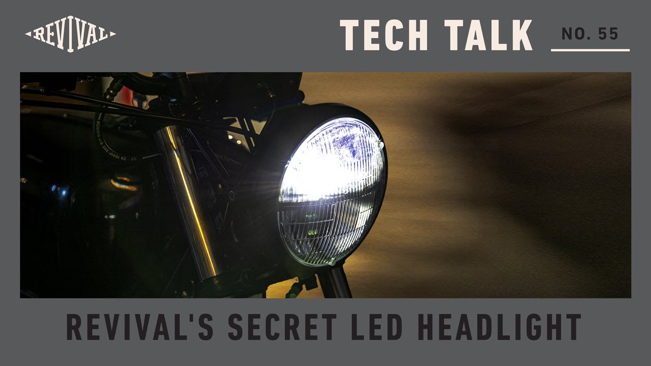 The Best LED Headlight for Vintage Bikes  // Revival Cycles Tech Talk #55