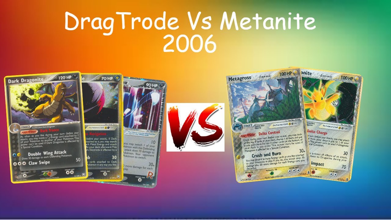 DragTrode Vs MetaNite - Live Game - Pokemon Worlds 2006 Format