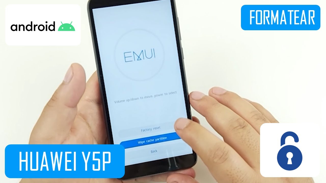 Formatear Huawei Y5p