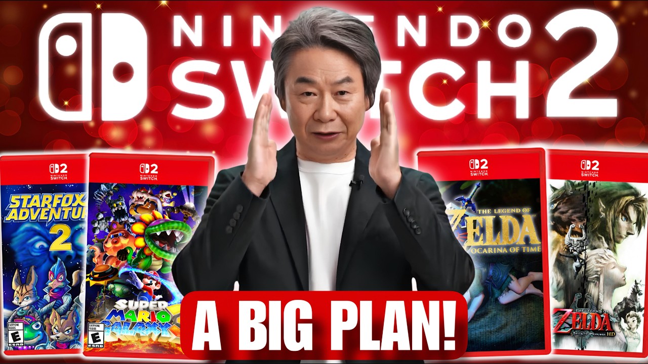 Nintendo только что раскрыла БОЛЬШИЕ ПЛАНЫ на игры для Switch 2!