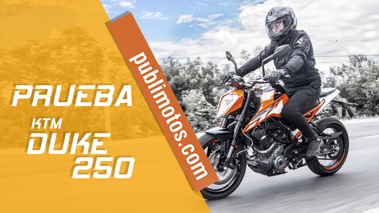 PRUEBA KTM 250 DUKE