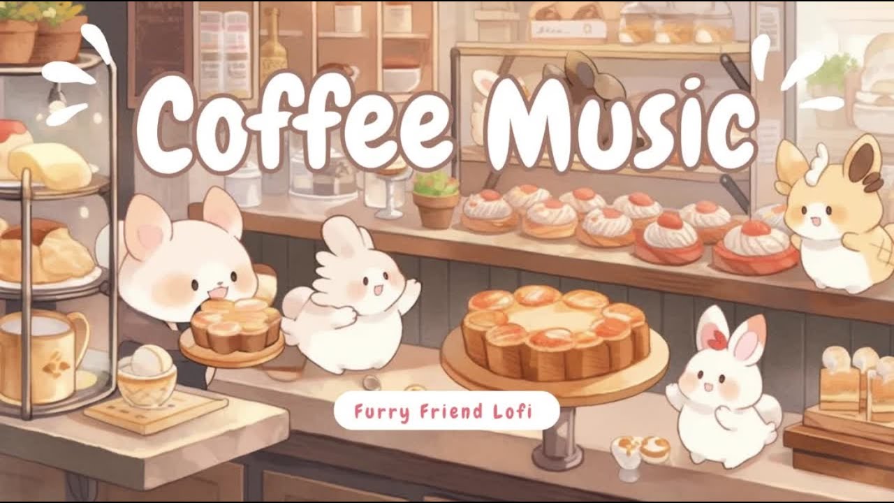 Coffee Lofi Music ☕ 30 minutes Lofi 🌷 Cute Lofi musi mix 🐱🐰 Chill day ⭐ Study Time ✏️Relax time🌙