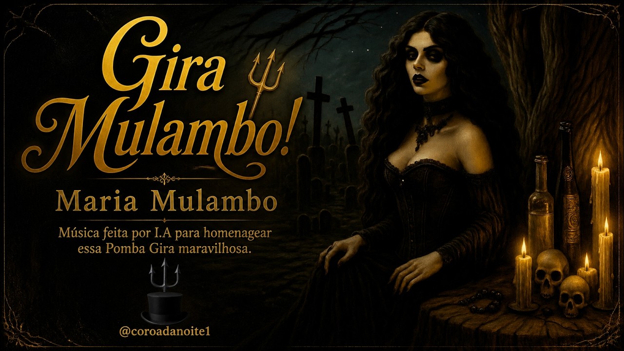 Maria Mulambo - Gira Mulambo! | Música feita por I.A para homenagear essa Pomba Gira maravilhosa.
