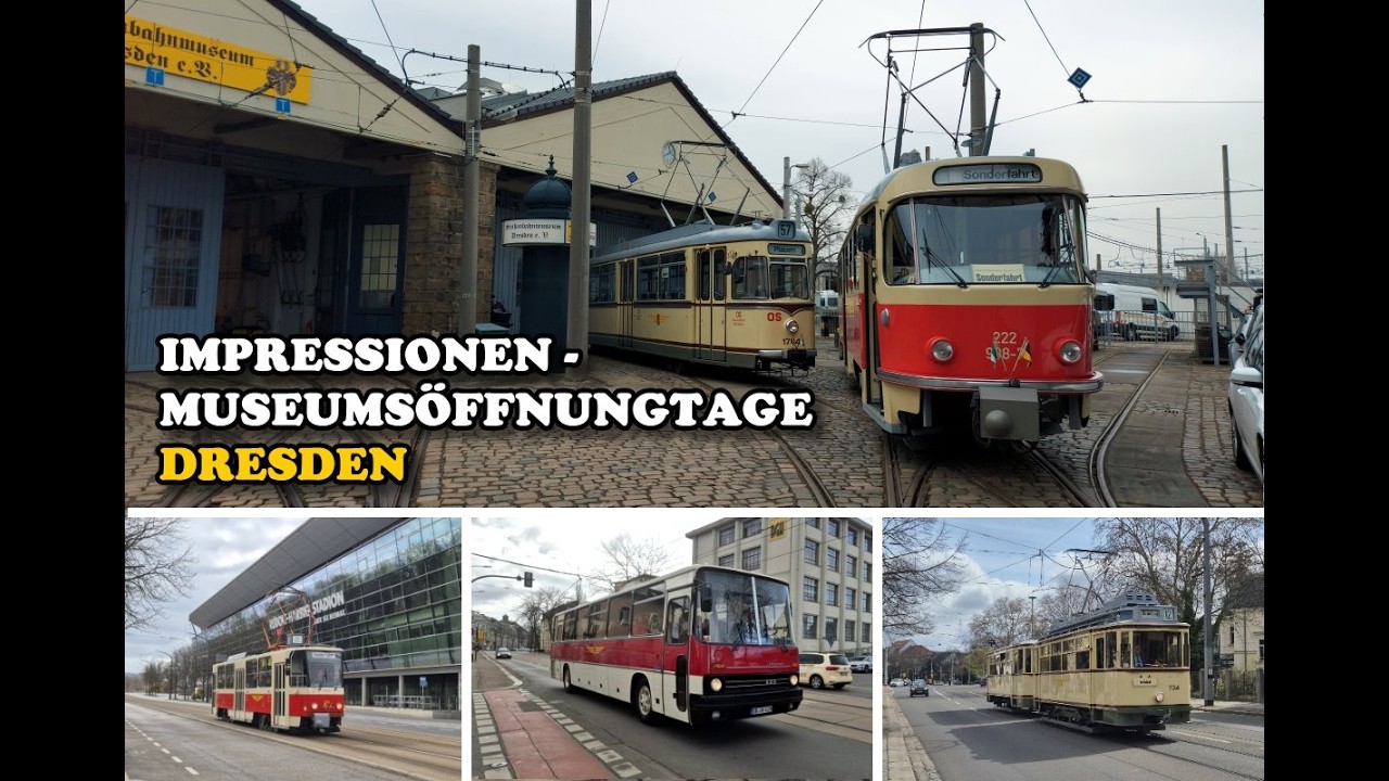 Dresden | Stra&szlig;enbahn + Bus Sonderfahrten - Museums&ouml;ffnungstage (03/ 26)