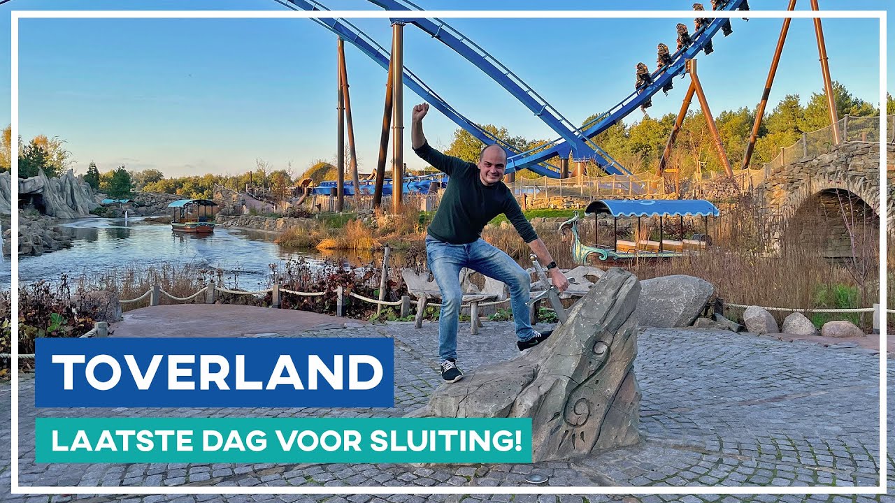 Laatste dag in Toverland - Nog één rondje in alle achtbanen!
