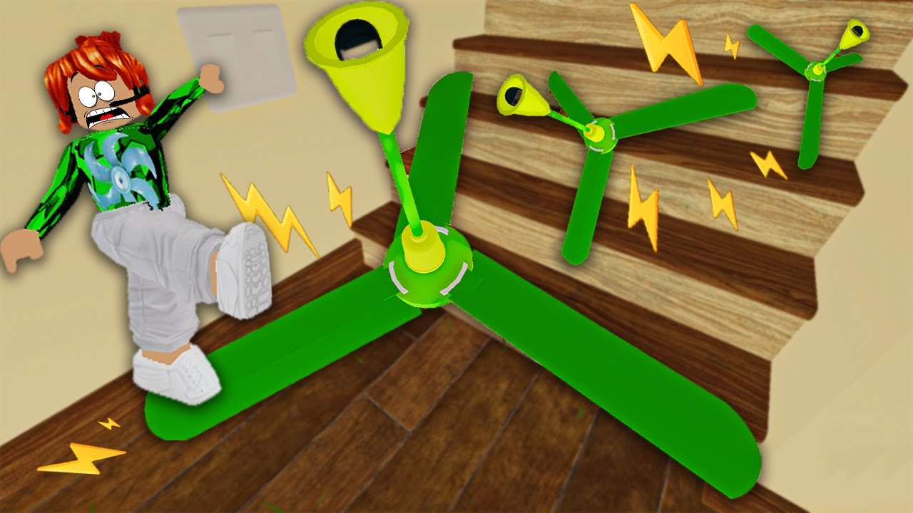 VENTILADORES CAINDO NA CASA E ME DESTRUINDO NO CAMINHO! 😵💥  Falling Fan Comedy!