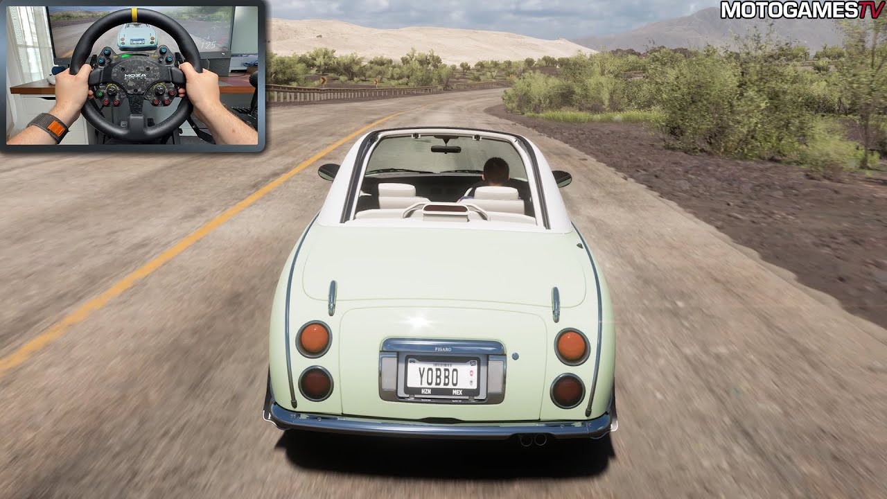 Forza Horizon 5 - 1991 Nissan Figaro | Nissan Retro Rides Car Pack Gameplay