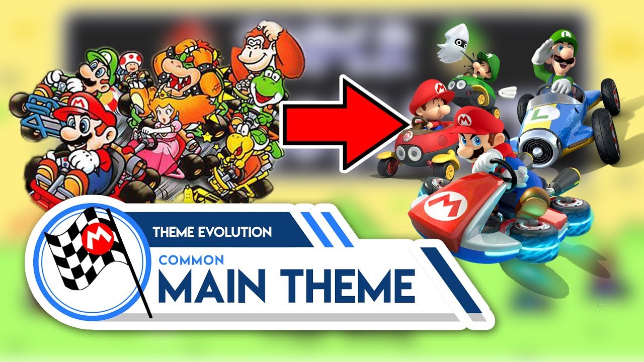 Mario Kart | Common Main Theme Evolution