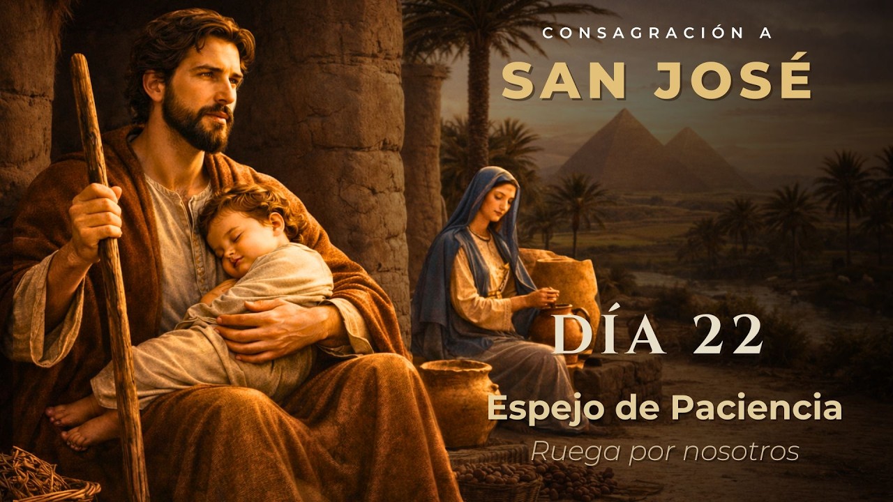 Consagración a SAN JOSÉ Día 22 | Espejo de paciencia
