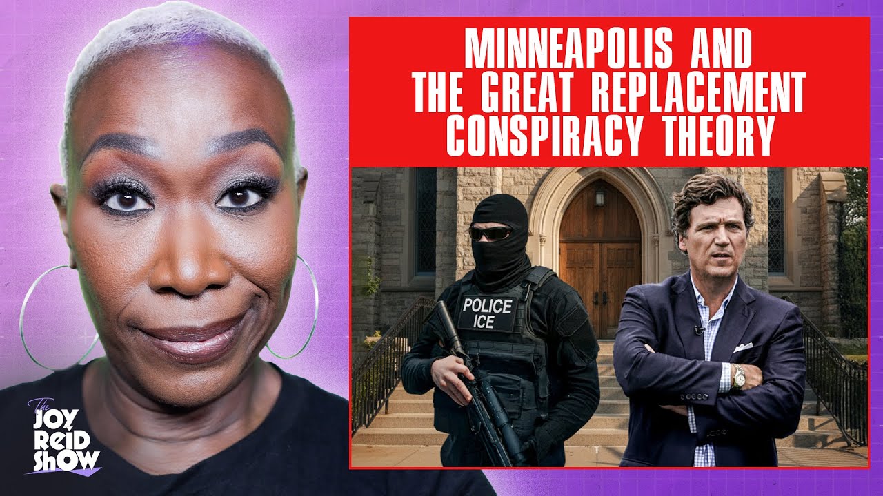 Minneapolis and The Great Replacement Conspiracy Theory | The Joy Reid Show LIVE!
