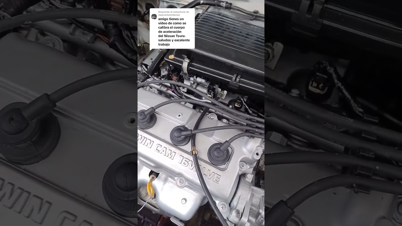 As&iacute; se calibra el cuerpo de aceleraci&oacute;n de Tsuru 3 #edcars #edcarsmx #edcarsautomotriz #edcarsautomo
