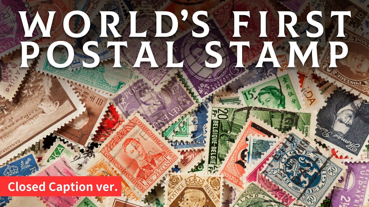 Discover the Origin: The World's First Postal Stamp! | Closed Caption