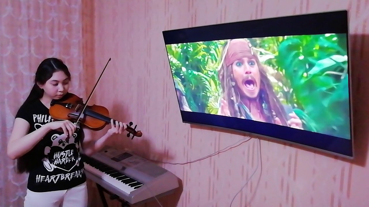 Пираты карибского моря на скрипке (кавер) | Pirates Of The Caribbean (violin cover)