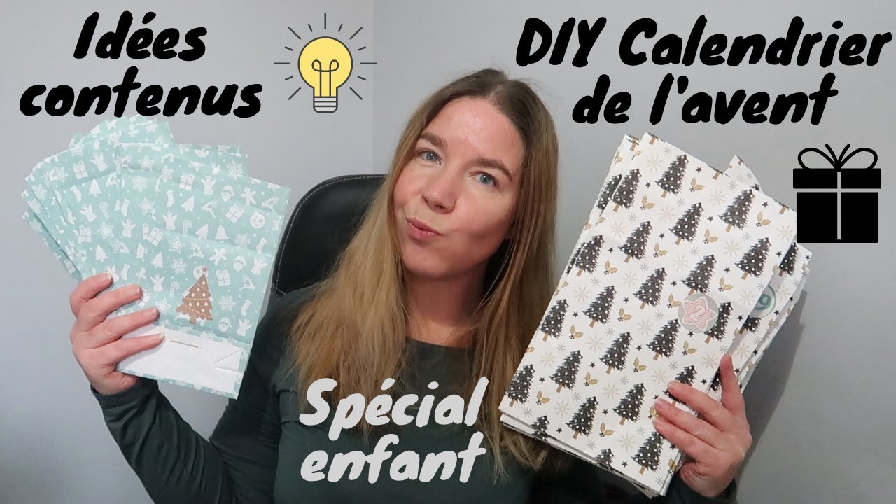 Calendrier de l'avent : Idées contenus/DIY