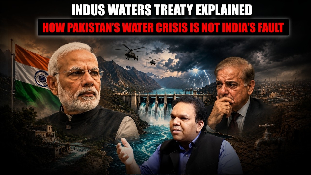 Indus Waters Treaty Explained: How Pakistan&rsquo;s Water Crisis Is Not India&rsquo;s Fault