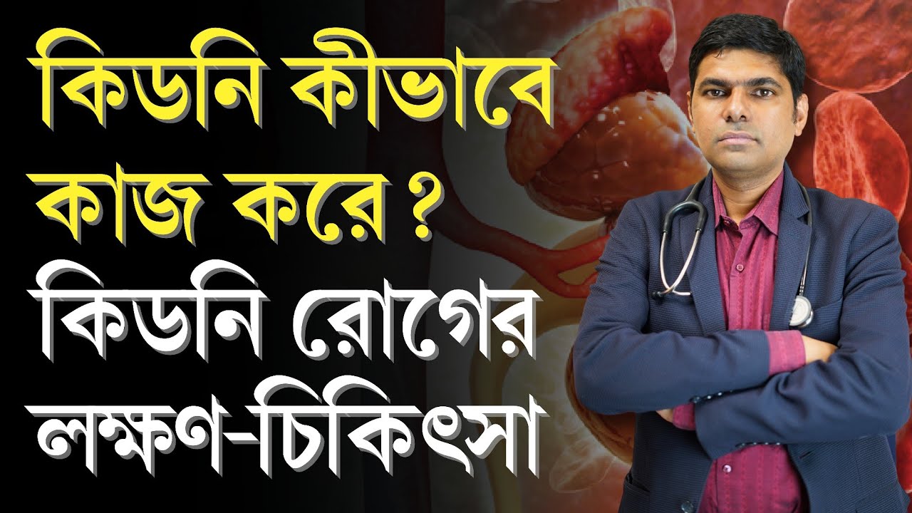 কিডনি কিভাবে কাজ করে? | কিডনি রোগের কারণ, লক্ষণ ও প্রতিকার | Structure and Working Of Kidney
