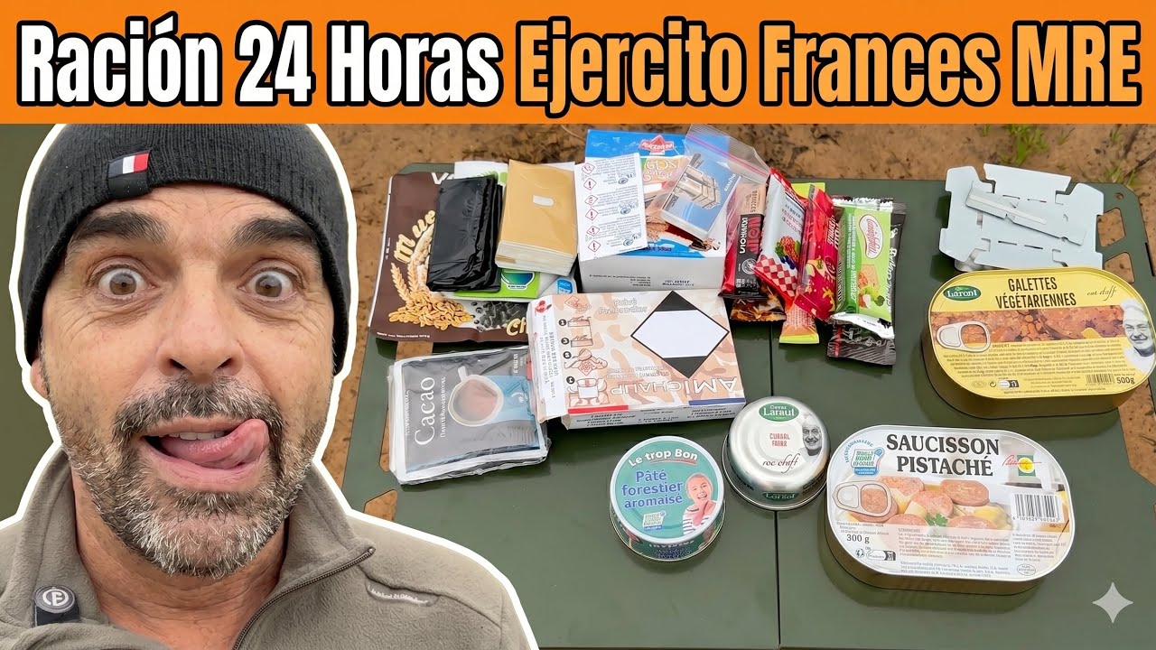 RACIÓN 24 Horas EJERCITO Francés #mre