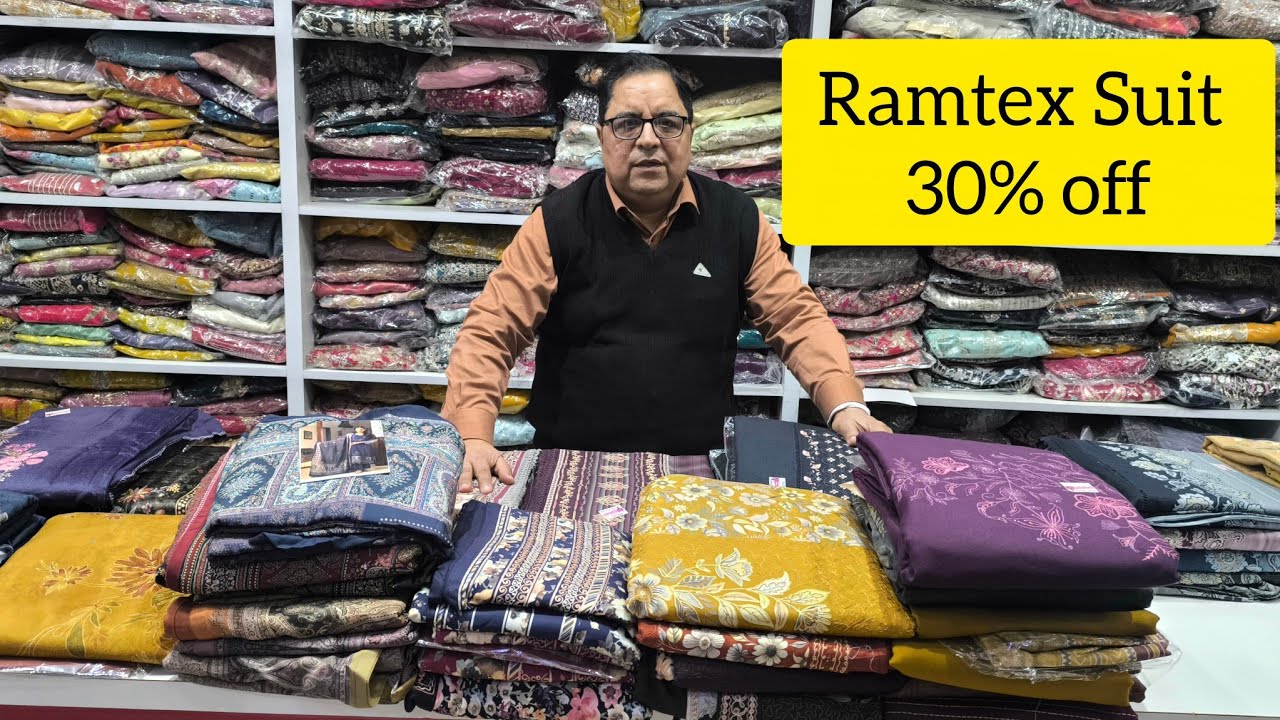 Ramtex Suits Sale 30%Off For order whatsApp-9417503886