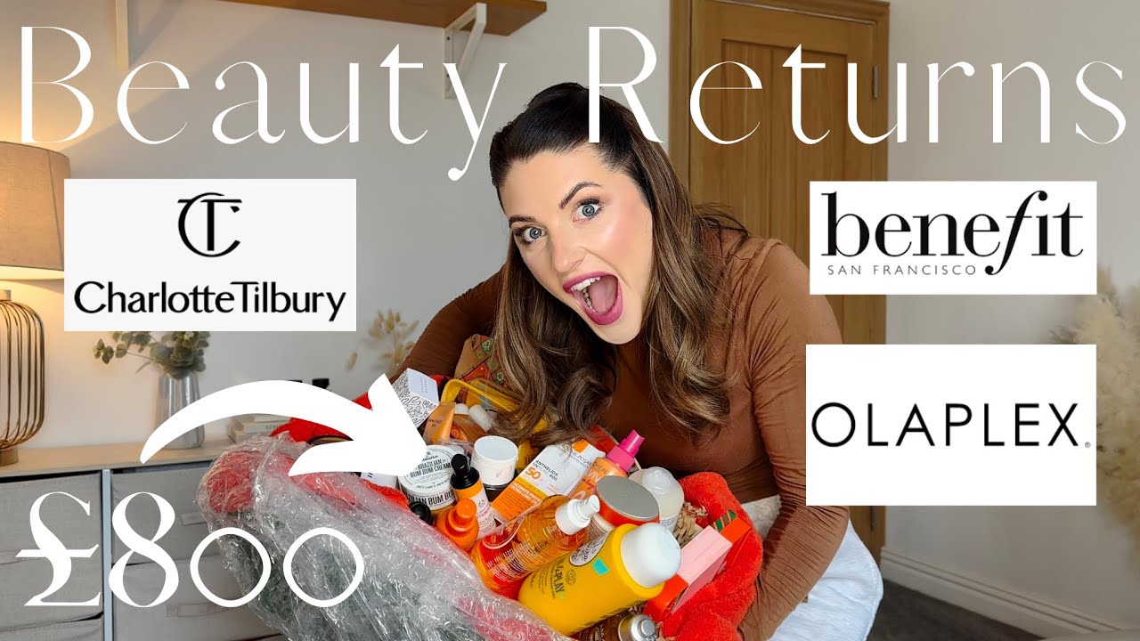 I bought a HUGE hamper of BEAUTY RETURNS at AUCTION worth over £800!!