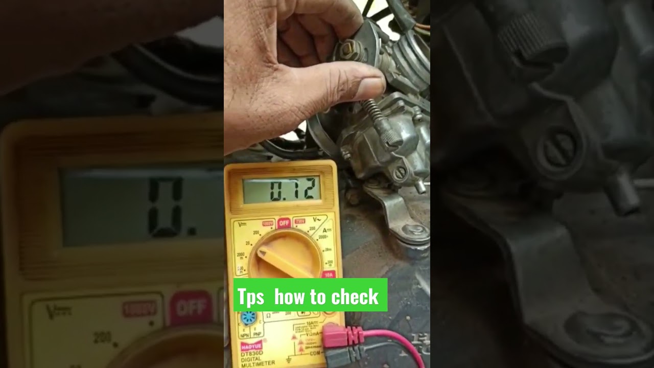 Honda Unicorn TPS sensor how to check